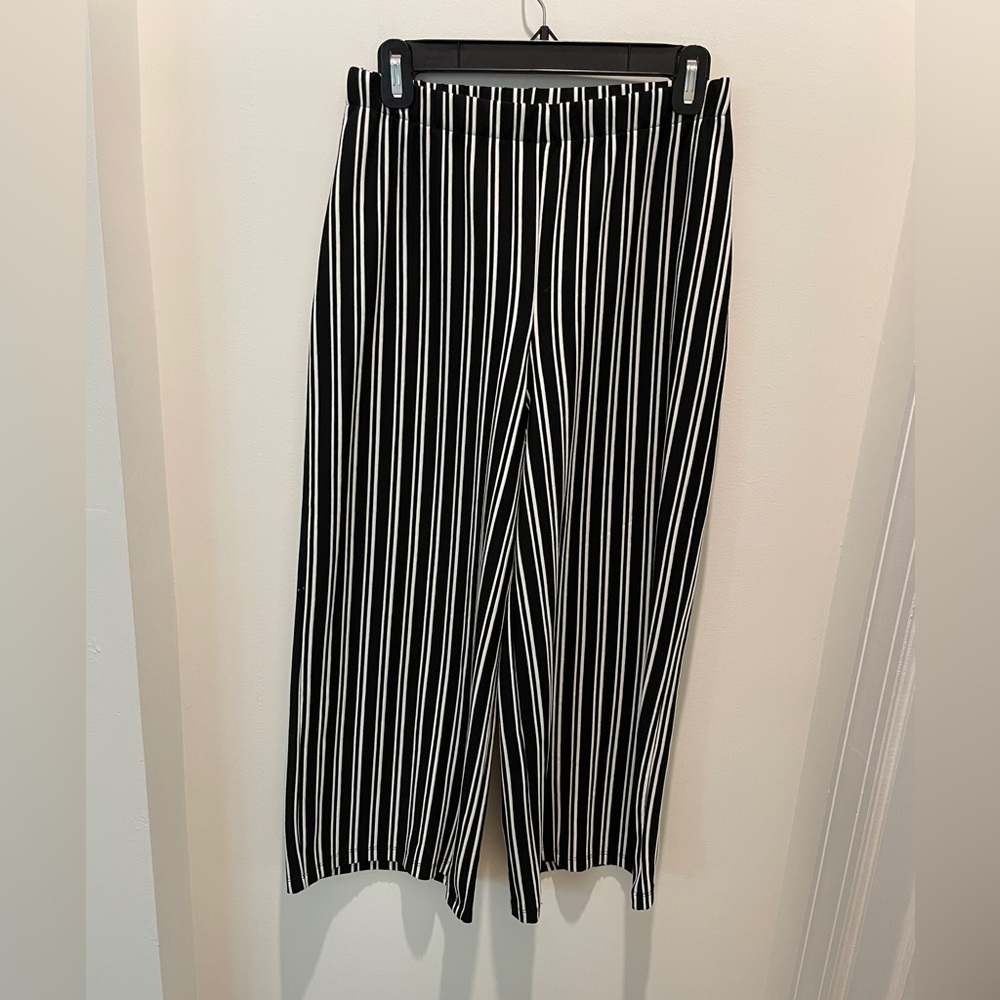 Wild Fable Black and White Striped Pants
